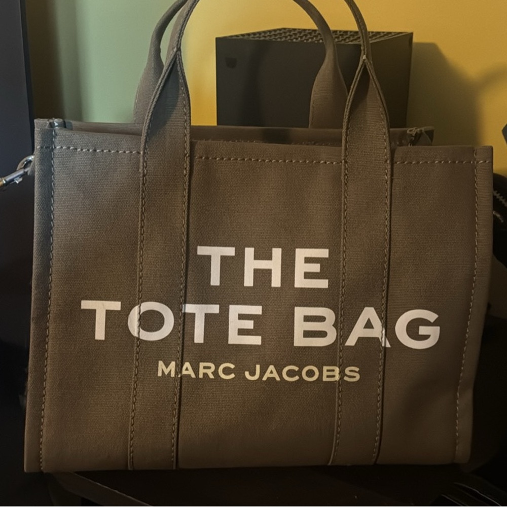 Marc Jacobs Khaki Tote Bag